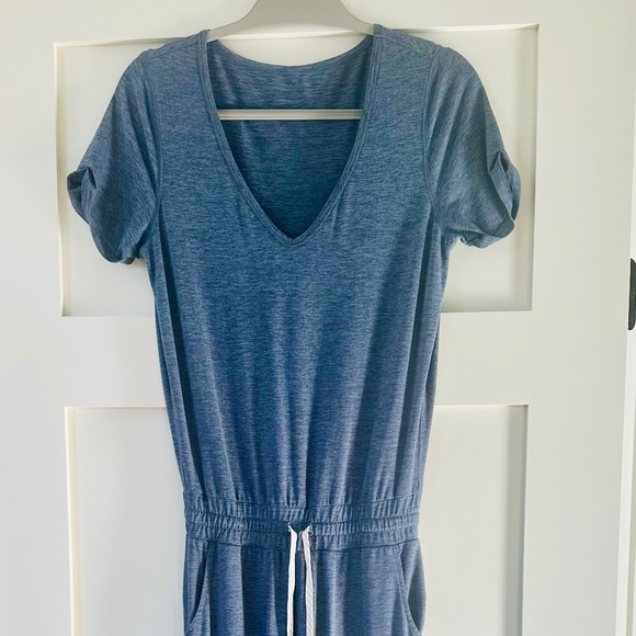 Vuori Jumpsuit Heather Blue - Picture 1 of 2